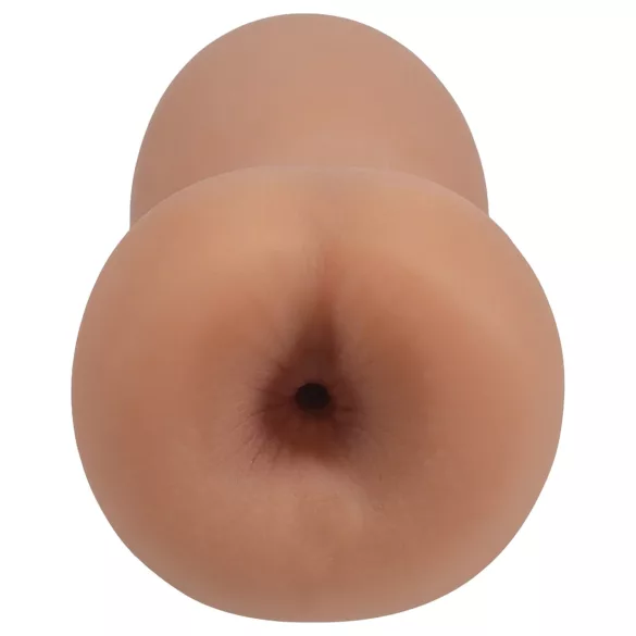 XKIN - levensechte kunstkont-masturbator - M (donker natuurkleur)