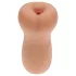 XKIN - levensechte kunstkont-masturbator - M (donker natuurkleur)