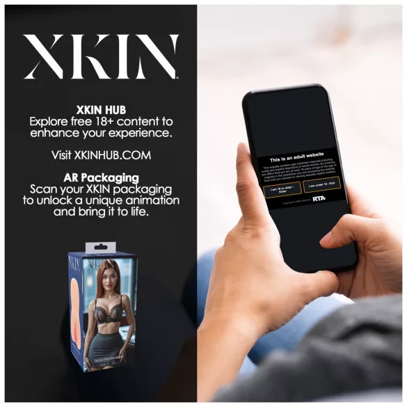XKIN Amber Blowfiled - levensechte kunstvagina‑masturbator (natuurlijk)