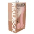 RealRock - realistische vibrator met dubbele dichtheid (huidskleur) - 18 cm