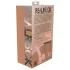 RealRock - realistische vibrator met dubbele dichtheid (huidskleur) - 18 cm