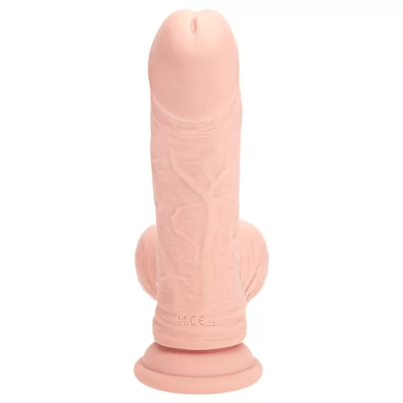 RealRock - realistische vibrator met dubbele dichtheid (huidskleur) - 18 cm
