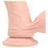 RealRock - realistische vibrator met dubbele dichtheid (huidskleur) - 20 cm