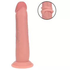   RealRock - dubbele dichtheid realistische dildo (huidskleur) - 20,5 cm