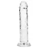 RealRock - realistische dildo met zuignap (transparant) - 12,7 cm