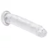 RealRock - realistische dildo met zuignap (transparant) - 12,7 cm