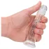 RealRock - realistische dildo met zuignap (transparant) - 12,7 cm