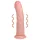 RealRock - dildo met zuignap en vibratie - huidskleur - 20,5 cm