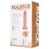 RealRock - dildo met zuignap en vibratie - huidskleur - 20,5 cm
