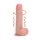 REALROCK - roterende vibrator - natuurlijk (20,5cm)