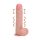 REALROCK - Zuignap stotende vibrator - Naturel (20,5 cm)
