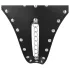 Ouch! - kuisheidsslip met studs en ketting (zwart)