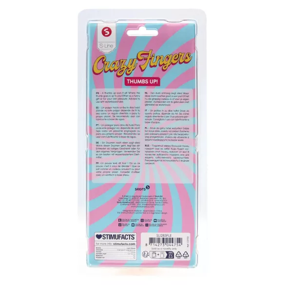 S-Line - duimdildo (natuurkleur)