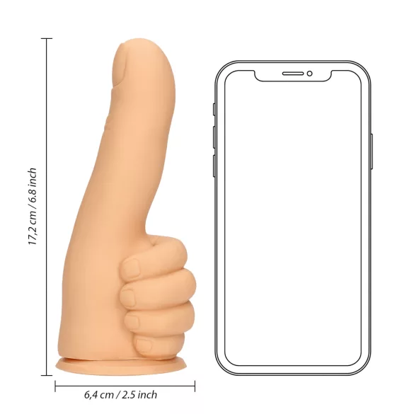 S-Line - duimdildo (natuurkleur)