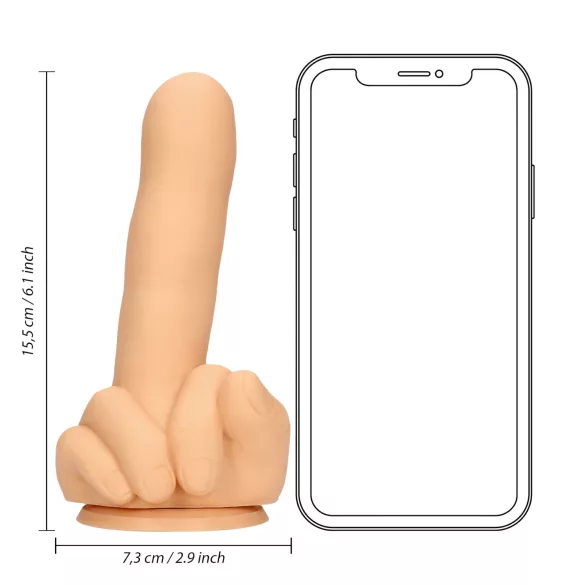 S-Line - middelvinger-dildo (natuurlijk)