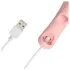 Loveline - vinger vibrator met ribbels - siliconen - roze
