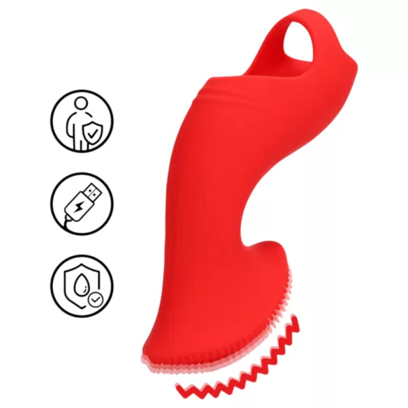 Loveline - vinger vibrator - stimulatie - rood