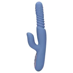 Loveline - verwarmende stootvibrator (blauw)