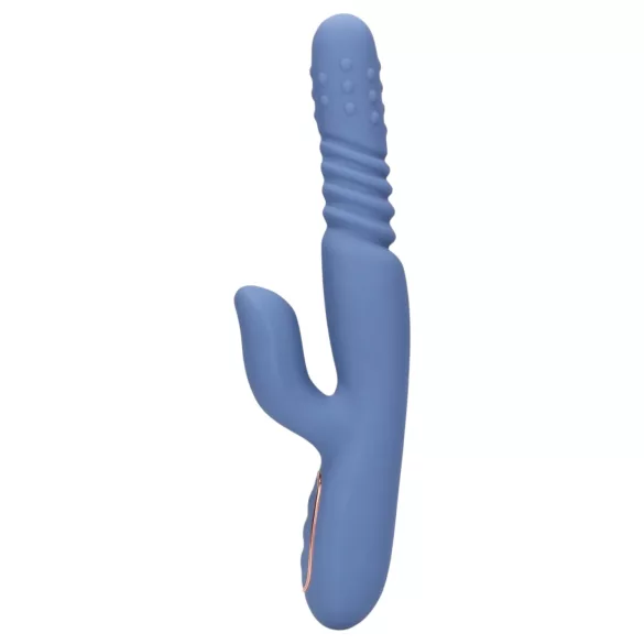 Loveline - verwarmende stootvibrator (blauw)