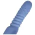 Loveline - verwarmende stootvibrator (blauw)