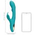 Loveline - vlinder tong vibrator (turquoise)