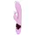 Loveline - oplaadbare, konijnenvibrator met clitorisarm (roze)