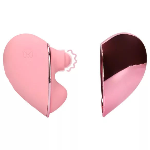 Loveline Tapping Heart - clitorisstimulator vibrator - oplaadbaar - roze