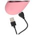 Loveline Tapping Heart - oplaadbare clitoris vibrator (pink)