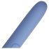 Loveline Travel - oplaadbare vibrator met glijmiddelreservoir (pastelblauw)