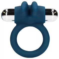 Loveline - vibrerende penisring met konijn - blauw