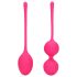 Loveline - verzwaarde Kegelbal set - 2-delig (roze)