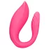 Loveline - oplaadbare koppel vibrator - afstandsbediening - silicone - roze