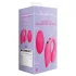Loveline - oplaadbare koppel vibrator - afstandsbediening - silicone - roze