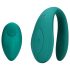 Loveline - oplaadbare, waterdichte duo-vibrator (groen)