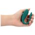 Loveline - oplaadbare, waterdichte duo-vibrator (groen)