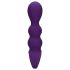 Loveline oplaadbare anale vibrator met bobbels (paars)