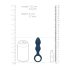 Loveline - Anale Plug met Handgreep - Klein (Blauw)