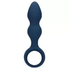 Loveline - anale plug met ring - groot - blauw