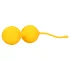 Loveline - geishaballen set - siliconen - 2-delig - geel