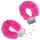 Ouch! - pluche handboeien - roze