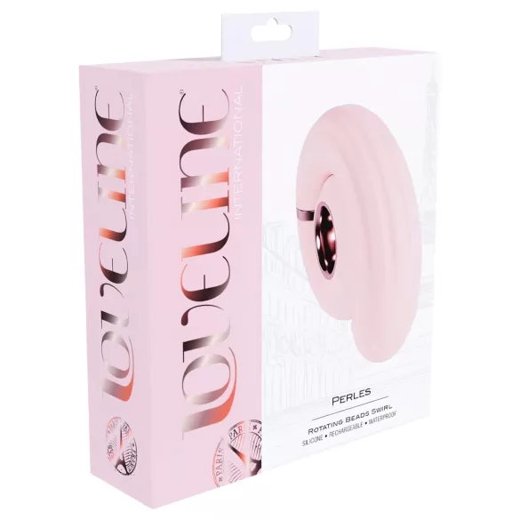 Loveline Perles - g-spot vibrator met parels - siliconen - pink
