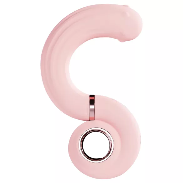 Loveline Perles - g-spot vibrator met parels - siliconen - pink