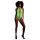 Ouch! - Fluorescerende open body (neon groen)