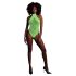 Ouch! - Glow-in-the-dark body met bandjes (neon groen) - XL-4XL