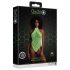 Ouch! - Glow-in-the-dark body met bandjes (neon groen) - XL-4XL