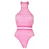 Ouch! - lingerieset dames - glow in the dark - roze