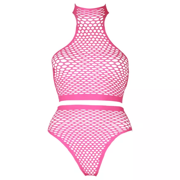 Ouch! - lingerieset dames - glow in the dark - roze