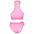 Ouch! - lingerieset dames - glow in the dark - roze
