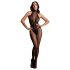 Le Désir - kanten mesh catsuit - (zwart) - S-XL