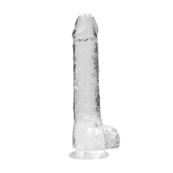 RealRock - realistische dildo - transparant - 22 cm